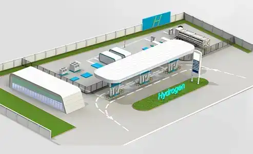 The Contribution of Hydrogen Fueling Stations to Reducing Carbon Emissions